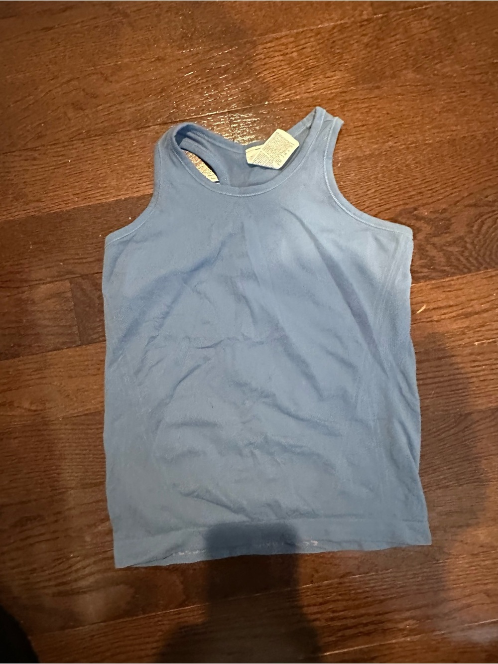 Athleta girl Power up tank in Classic Light Blue